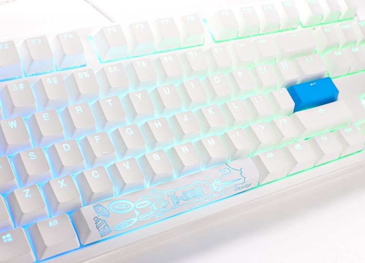Ducky One 2 RGB TKL tastatur Universel USB Hvid #7