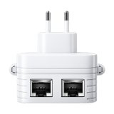 Qoltec 57068 WiFi 5 signalforst�rker | Repeater | Adgangspunkt | AC1200 | 6 antenner | 2x RJ45 | 128MB #85