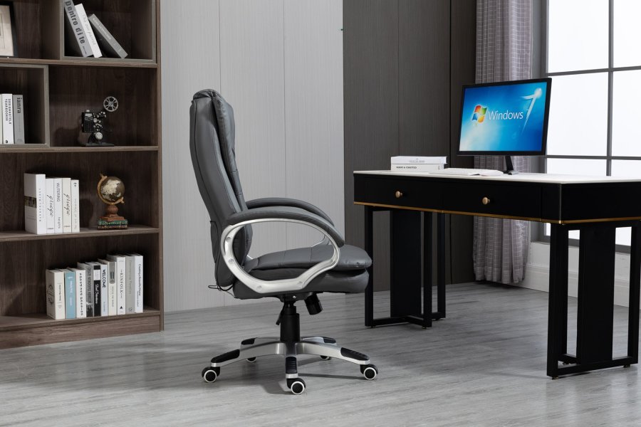 Activejet opvarmet kontorstol med massage YK7304 gr #17