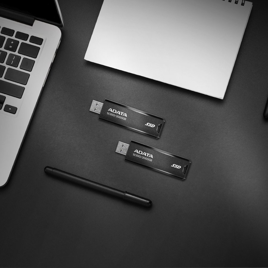 ADATA SC610 USB-ngle 2 TB USB Type-A 3.2 Gen 2 (3.1 Gen 2) Sort #7