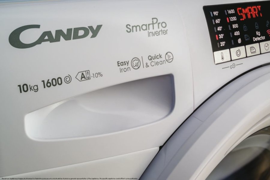 Candy Smart Pro Inverter CO 474TWM6/1-S vaskemaskine Front-l�sning 7 kg 1400 rpm Hvid #24