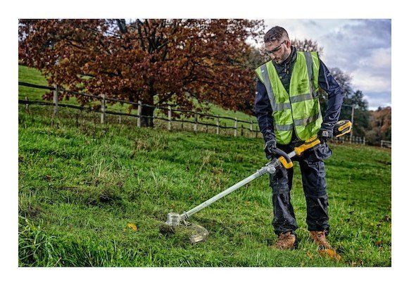DeWALT DCMST561N-XJ brsteskrer & strengtrimmerer 35 cm Batteri Sort, Gul #13