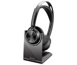 Poly Voyager Focus 2-M USB-C-C Headset USB-C/A Adapter Charging Stand #3