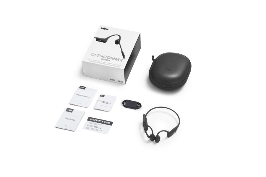 SHOKZ C120-AN-BK hovedtelefoner/headset Trdls rekrog Kontor/Callcenter Bluetooth Sort #7
