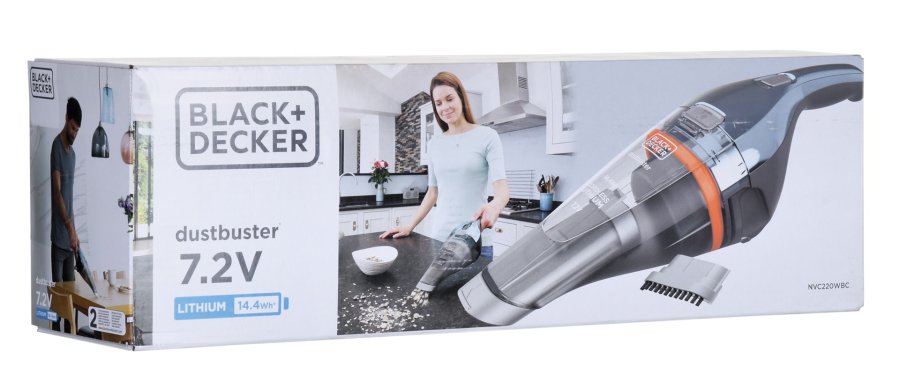 Black & Decker NVC220WBC hndholdt stvsuger Bl, Krom Posels #31