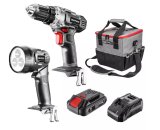 Graphite batteridrevet vrktjsst boremaskine/driver, lommelygte, taske, Energy+ 18V batteri og oplader #1