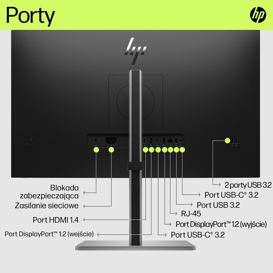 HP E27u G5 QHD USB-C Monitor #12