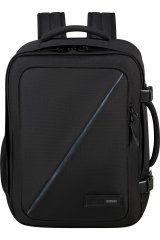 American Tourister Casual Backpack Ms rygs�k Fritidsrygs�k Sort Genanvendt polyethylenterephthalat (rPET) #1