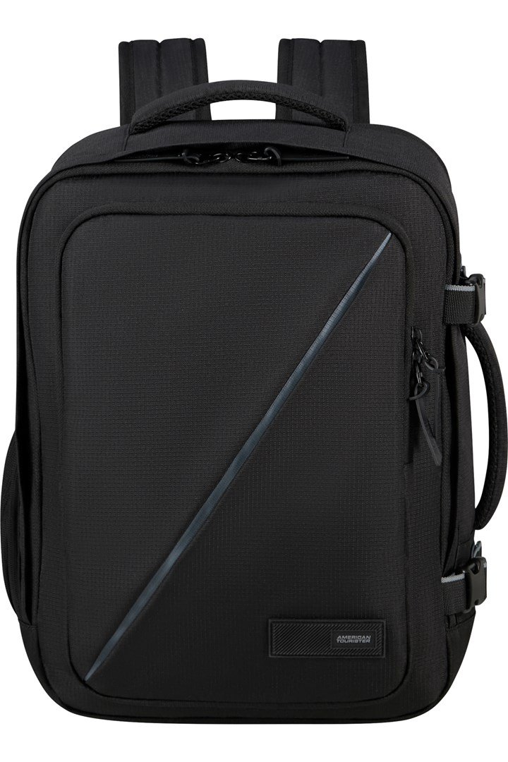 American Tourister Casual Backpack Ms rygs�k Fritidsrygs�k Sort Genanvendt polyethylenterephthalat (rPET) #1