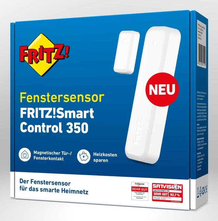 FRITZ! Smart Control 350 d�r/vindue sensor Tr�dl�s D�r/vindue Hvid #4