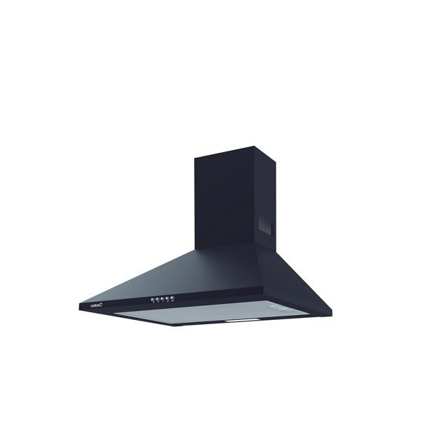 CATA OMEGA II 600 BK Indbygget loft Sort 645 m/t #1