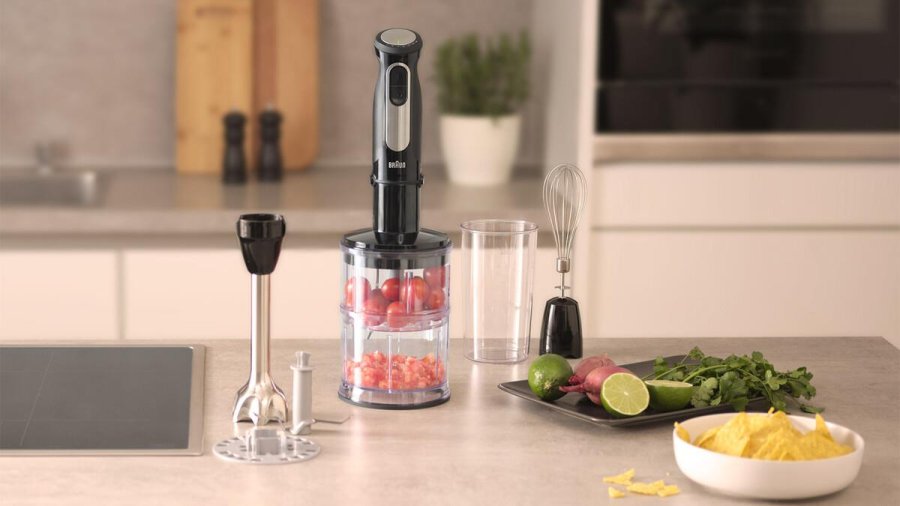 Braun MultiQuick 5 MQ55.254MBK 0,5 L Nedsnkning blender 1000 W Sort, Rustfrit stl #5