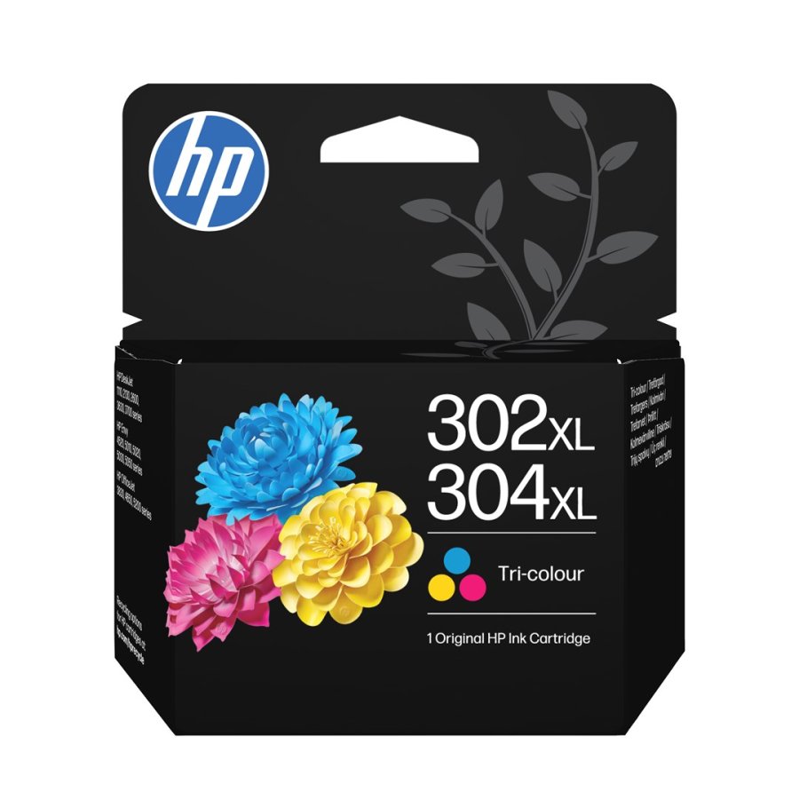 HP Original 302XL/304XL-bl�kpatron, trefarvet #1