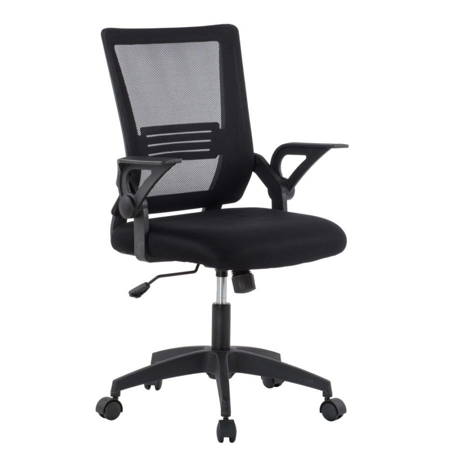 Techly ICA-CT MC003BK Computermbel og kontorstol Polstret sde Rygln i net #1