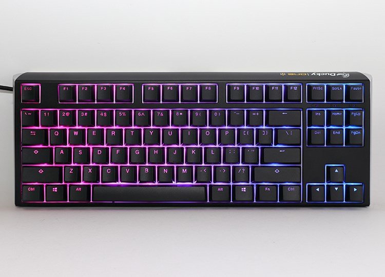 Ducky One 3 Classic TKL tastatur Spil USB Tysk Sort, Hvid #10