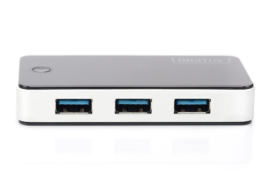 Digitus DA-70231 interface hub 5000 Mbit/s Sort, Slv #6