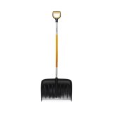 Fiskars 1057186 skovl & spartel Sneskovl Metal Sort, Orange #1