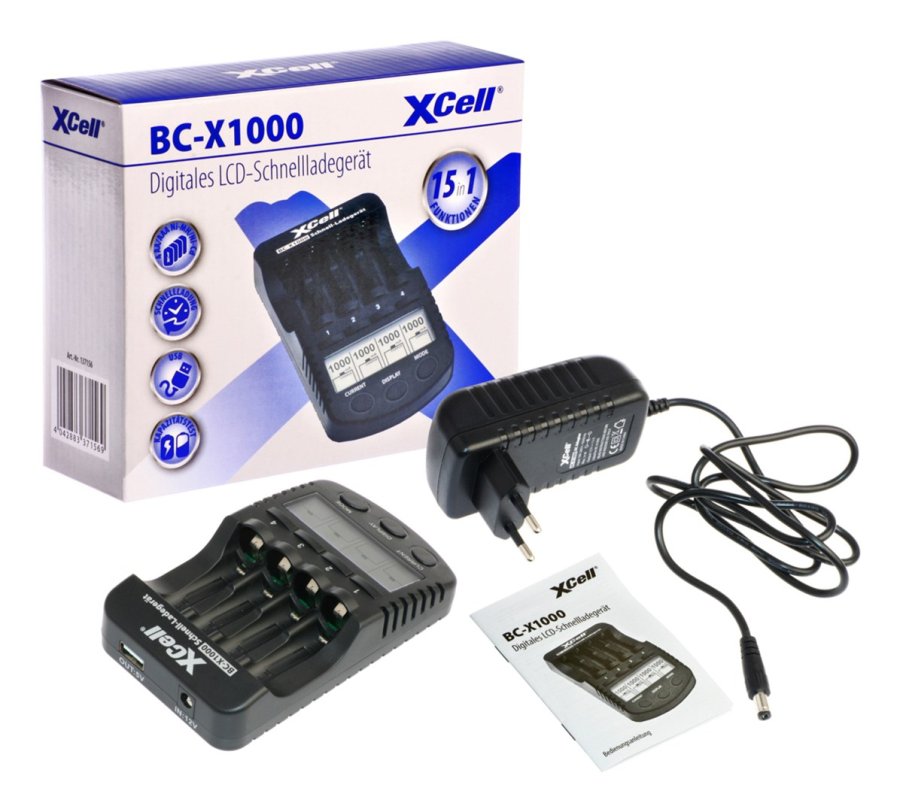 XCell 137156 batterioplader Universel DC #3