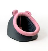 GO GIFT kennel katteseng - grafit-pink - 40x45x34 cm #2