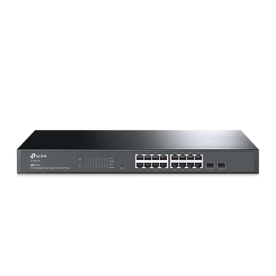 TP-Link JetStream 16-Port Gigabit Smart Switch with 2 SFP Slots #1