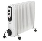 Adler AD 7819 varmeapparat Indendrs Hvid 2500 W Olie elektrisk omrdevarmer #1