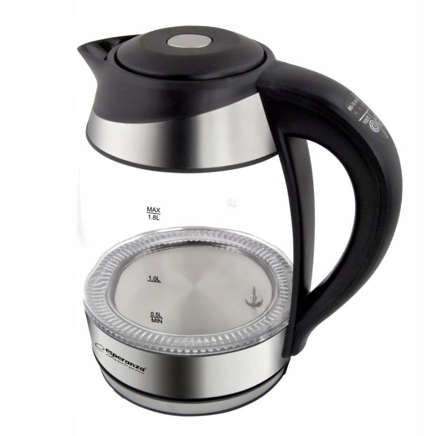 Esperanza EKK026 elkedel 1,7 L 2200 W Sort, Transparent #17