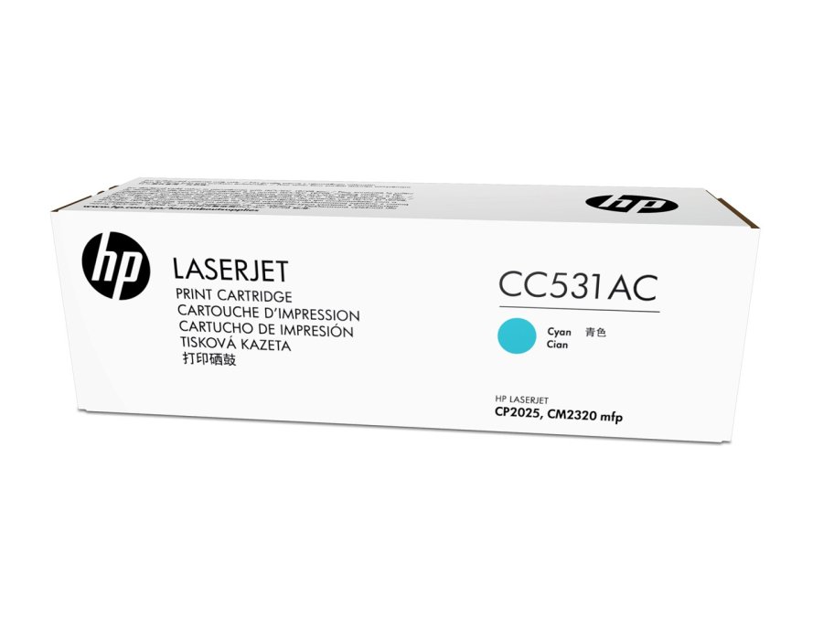 HP CONTRACT Cartridge No.304A Cyan CC531AC #1