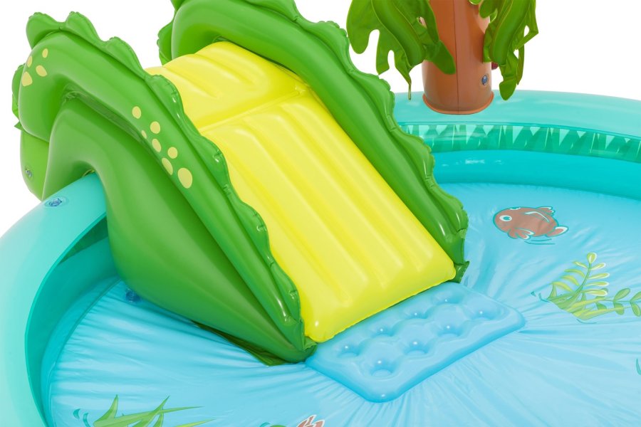 Bestway Oppustelig Pool Krokodille Legepark 224x181x72 cm +2 r Have 53166 #8