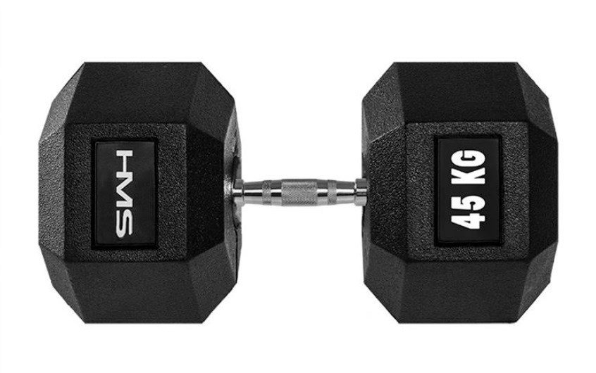 Dumbbell 45 kg HMS HEX-PRO 45 #1