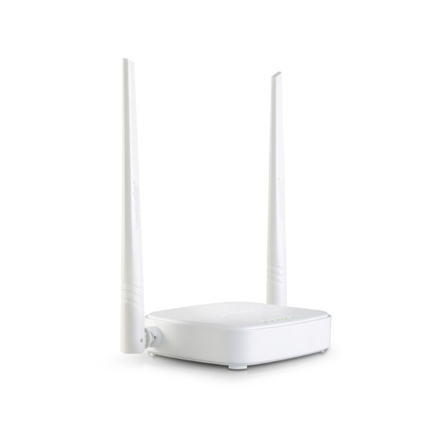 Tenda N301 tr�dl�s router Hurtigt ethernet Enkelt band (2,4 GHz) Hvid #1