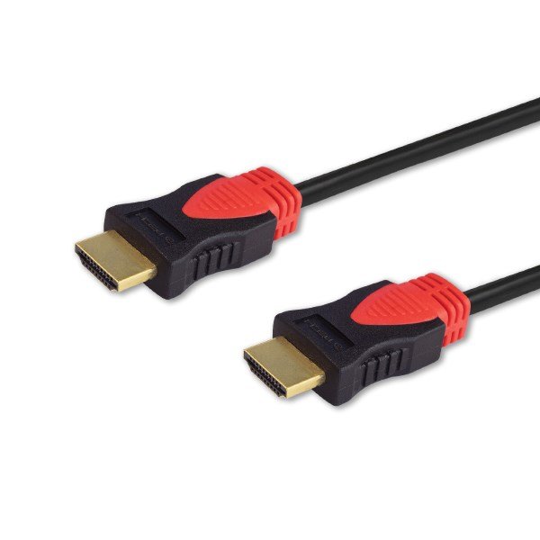 Savio CL-141 HDMI-kabel 10 m HDMI Type A (Standard) Sort,Rd #1
