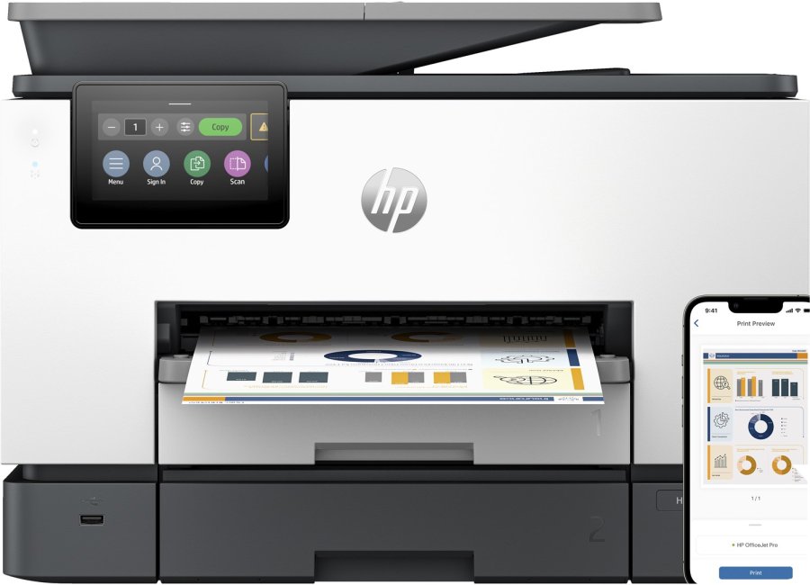 HP OfficeJet Pro 9130b multifunktionsmaskine #2