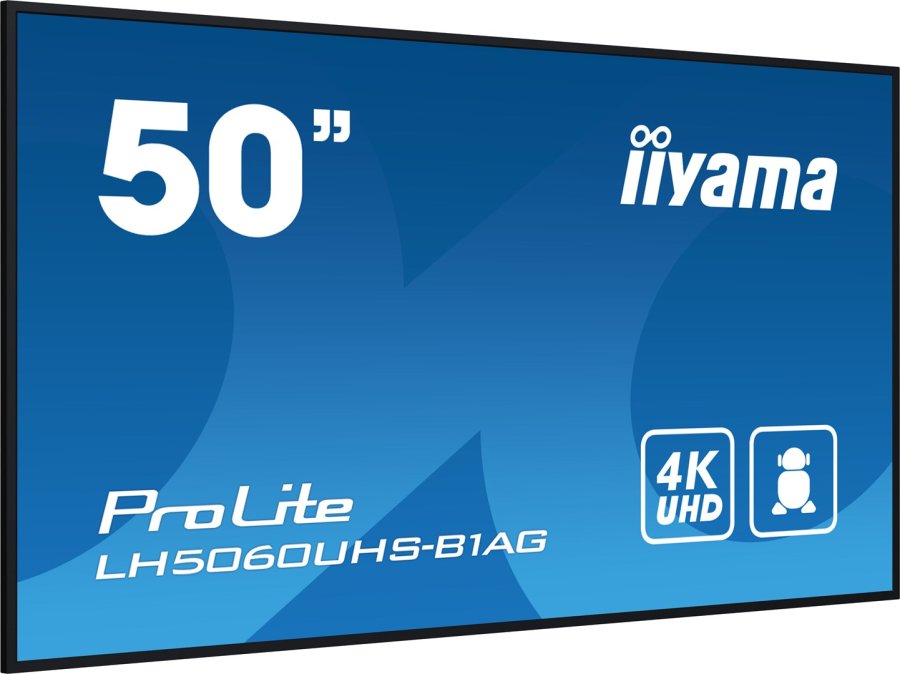 iiyama LH5060UHS-B1AG skilte display Digital A-tavle 125,7 cm (49.5