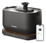 Petlibro Dockstream Smart vandsk�l og foderautomat til hund og kat Acrylonitrilbutadienstyren, Rustfrit st�l Sort Automatisk vandautomat til k�ledyr #1