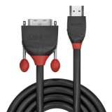 Lindy 36272 videokabel adapter 2 m HDMI Type A (Standard) DVI-D Sort #2