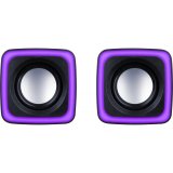 PC SPEAKERS DEFENDER SOLAR 7 2.0 6W LED USB #3