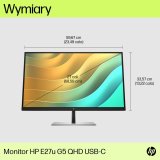 HP E27u G5 QHD USB-C Monitor #14