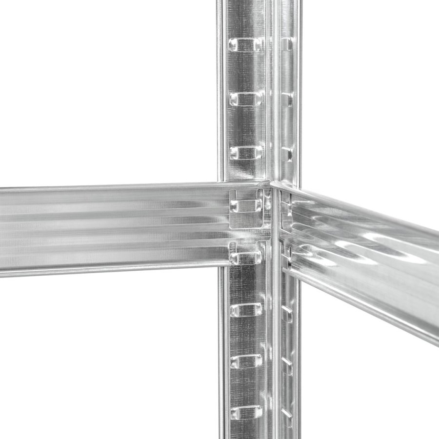 Metalreolskab 175 kg x5 180x90x40cm Rebel, galvaniseret, udtrkkeligt, MDF, RB-1250 #13