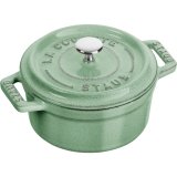 STAUB MINI COCOTTE Mini Cast Iron Pot Round 250 ml, Mint #4