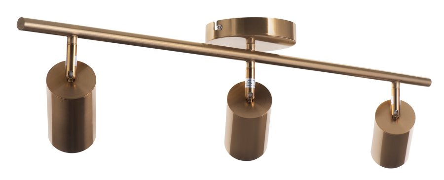 Activejet SPECTRA tredobbelt guld loft vglampe strimmel spotlight GU10 til stuen #6