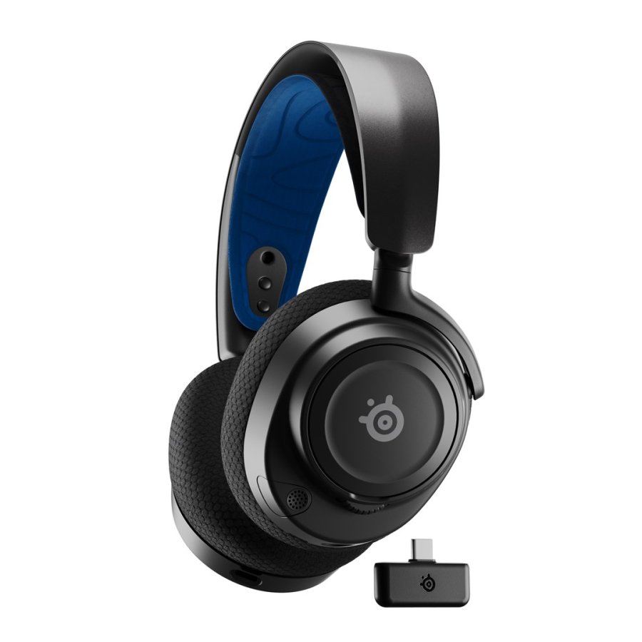 Steelseries Arctis Nova 7P Headset Kabel & trdls Spil USB Type-C Bluetooth Sort, Bl #1