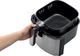 Gorenje AF1700DB frituregryde Enkelt 5 L Indbygget 1700 W Varmluftsteger Sort, Metallic #3