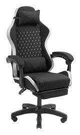 Mars Gaming MGC-X Fabric PC gamingstol Polstret s�de Sort, Hvid #4