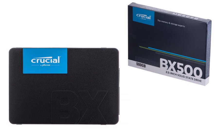 Crucial CT500BX500SSD1 intern solid state drev 2.5