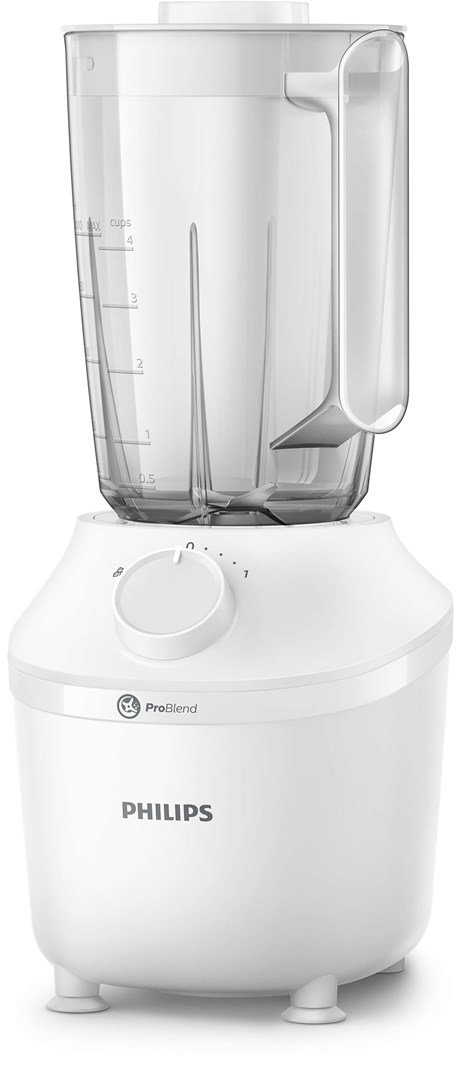Philips 3000 series HR2041/00 blender 1,9 L Bordplade blender 450 W Hvid #1