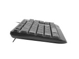 NATEC TASTATUR TROUT SLIM USB, CZ/SK-LAYOUT, SORT #4