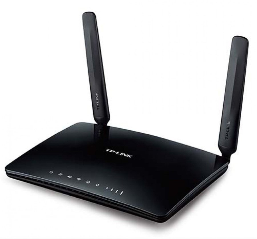 TP-Link TL-MR6400 trdls router Hurtigt ethernet Enkelt band (2,4 GHz) 4G Sort #2