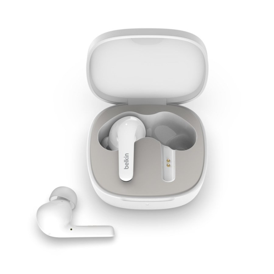 Belkin SOUNDFORM Flow Headset Trdls I rerne Opkald/musik USB Type-C Bluetooth Hvid #4