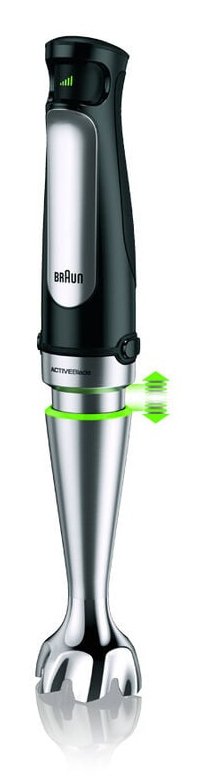 Braun MultiQuick 7 0X22111427 blender Neds�nkning blender 1000 W Sort, Satin st�l #4