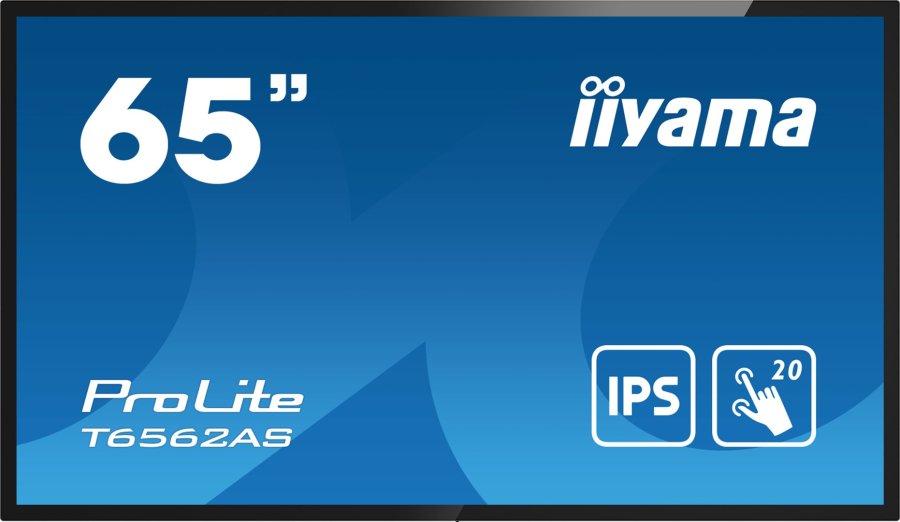 iiyama T6562AS-B1 skilte display Interaktivt fladpanel 163,8 cm (64.5
